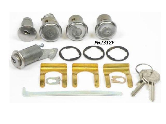 Lock Kit: 65 Impala/ Parisienne / Belair - 5 part kit